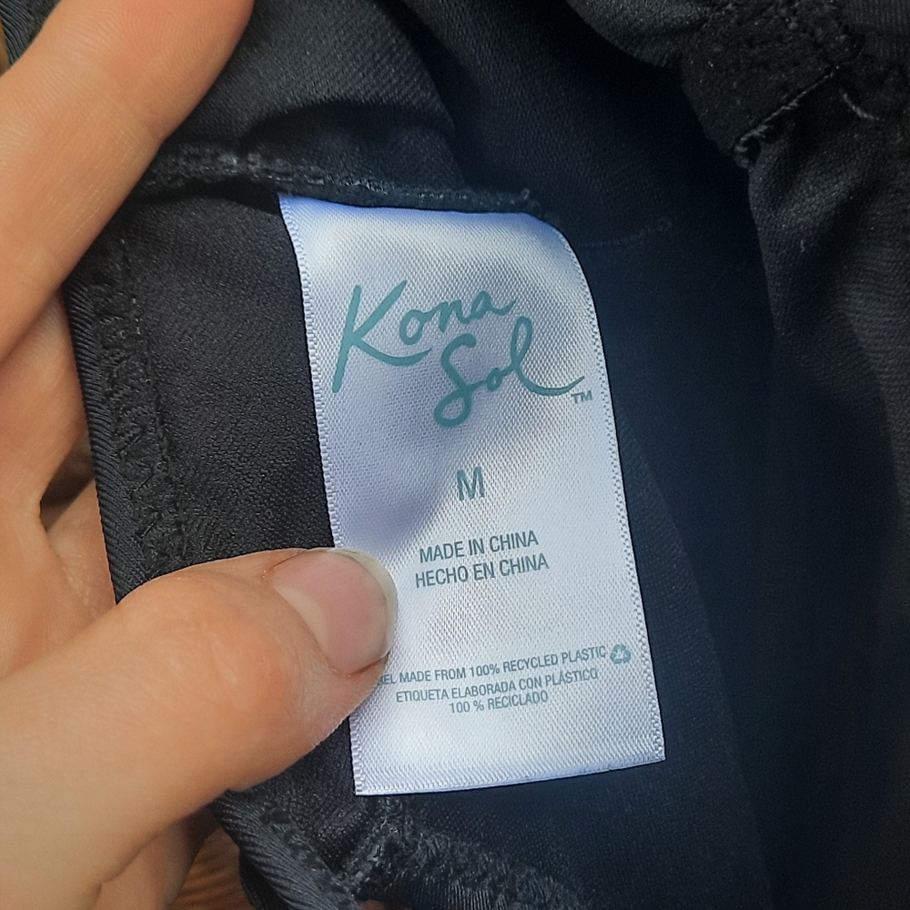 Black Kona Sol Lace One Piece Swimsuit - Picture 10 of 11